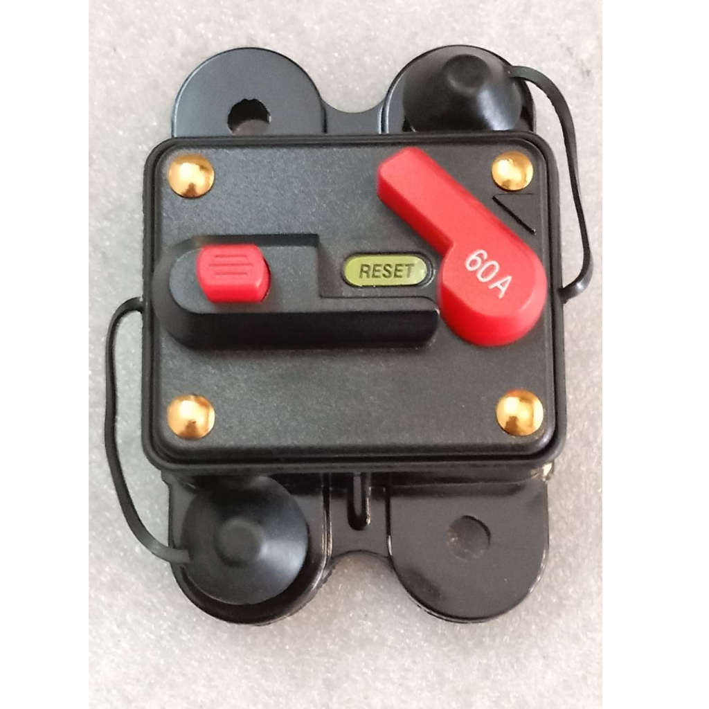 60-150 Amp DC เบรกเกอร์รถยนต์ออโต้มารีนเสียงสเตอริโอ แรงดันไฟฟ้า: DC 12V : 108mm x 42mm x 39mm / 4.25 “x 1.65″ x 1.53” ราคา ถูกที่สุด ดีลบีเคเค แกลเลอรีภาพที่ 2