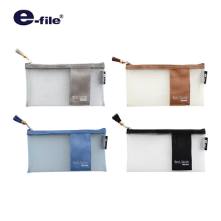 e-file (อี-ไฟล์) กระเป๋า เมชพ็อคเก็ต กระเป๋าดินสอ รหัส CPK75