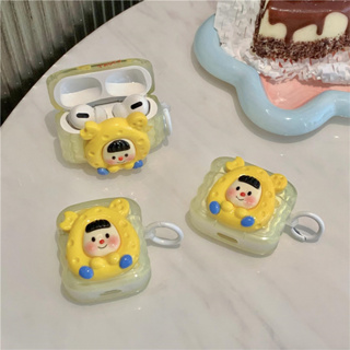 เคสแอร์พอด 3 Airpods 3 pro2 case สตรีทแฟชั่น การ์ตูนน่ารัก สามมิติ เด็กชีส เคส Airpod 3 pro2 case เคส Airpod 1 gen2 case