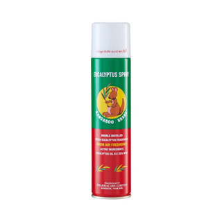 Kangaroo Eucalyptus Spray 300 ML. สเปรย์ น้ำมันยูคาลิปตัส กลิ่นหอม ตราจิงโจ้ 1 กระป๋อง พร้อมส่ง