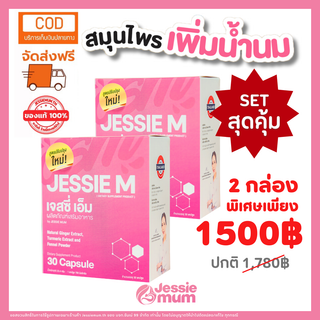 🔥ส่งฟรี🔥เพิ่มน้ำนม🍼Jessie mum 2กล่อง เจสซี่มัม🍼อาหารเสริมเพิ่มน้ำนม กู้น้ำนม กระตุ้นน้ำนม บำรุงน้ำนม สมุนไพรเพิ่มน้ำนม