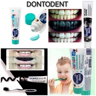 DONTODENT ยาสีฟันชานำเข้าจากเยอรมัน ยาสีฟันเด็ก ยาสีฟันฟอกฟันขาว