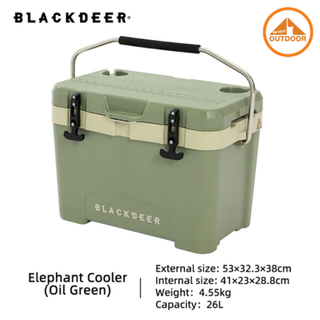 Blackdeer Elephant Cooler 26 ลิตร #Oli Green กระติกเก็บความเย็น