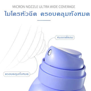 สเปรย์กันแดด สเปรย์กันแดดปรับผิวขาว ครีมกันแดด SPF50 PA+++ กันน้ำกันเหงื่อ อ่อนโยนและไม่ระคายเคือง สดชื่นไม่เยิ้ม 150มล