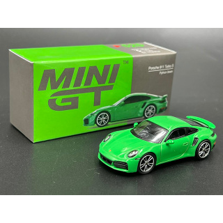 MINIGT Porsche 911 Turbo S Python Green