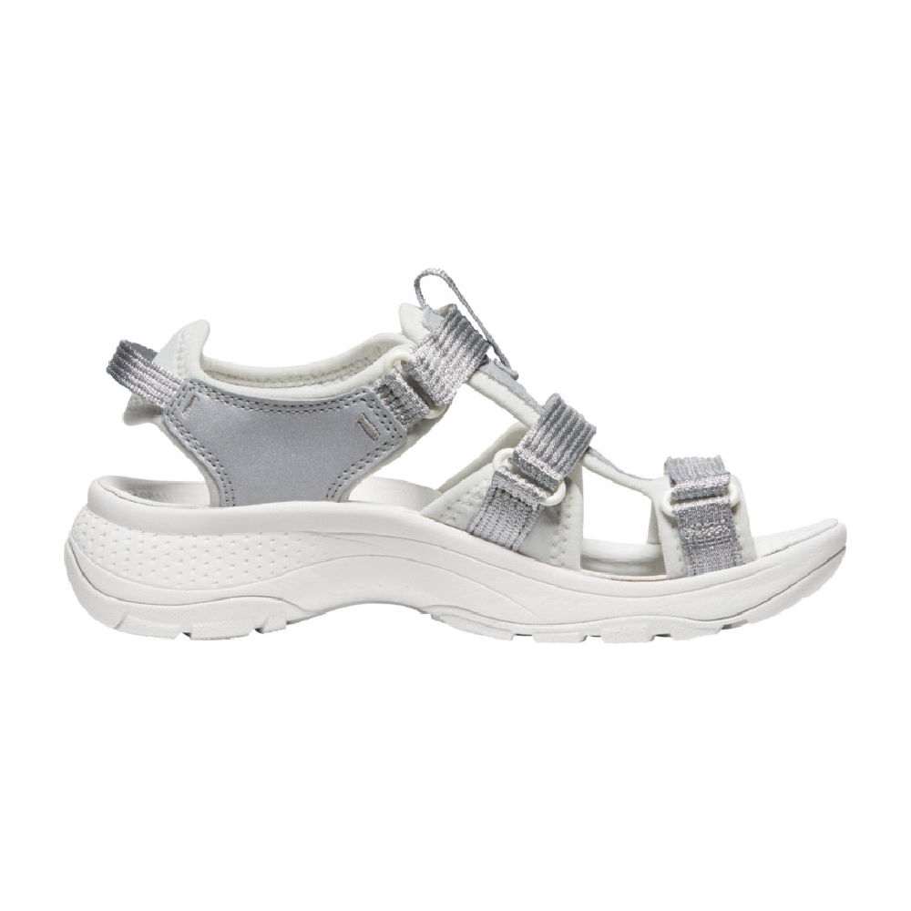 Keen รองเท้าผู้หญิง รุ่น Women's ASTORIA WEST OPEN TOE (SILVER/STAR WHITE)