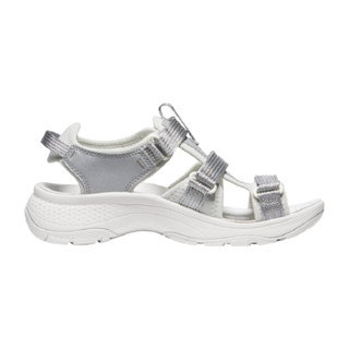 Keen รองเท้าผู้หญิง รุ่น Womens ASTORIA WEST OPEN TOE (SILVER/STAR WHITE)