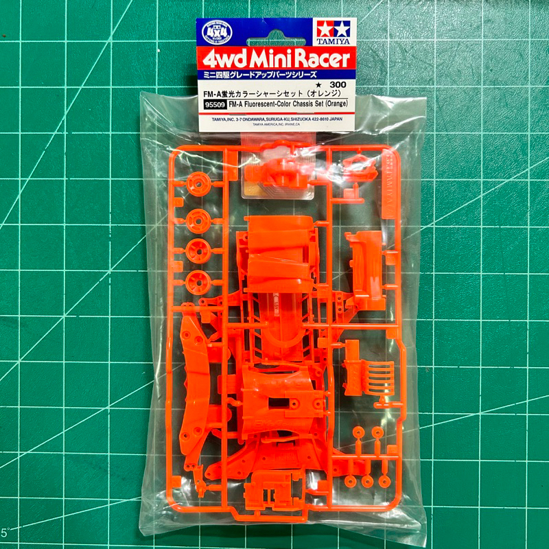 95509 Tamiya FM-A Fluorescent-Color Chassis Set (Orange) ส้ม