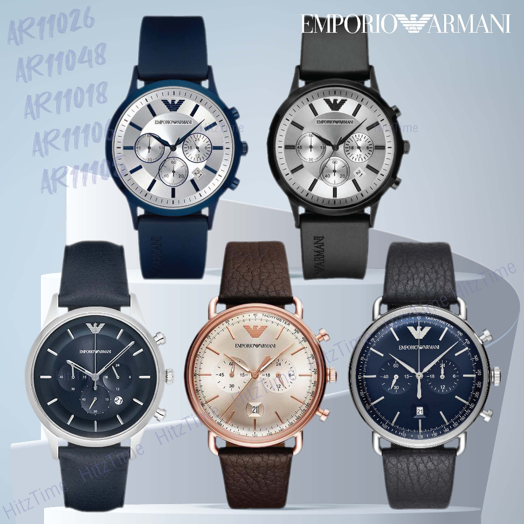 นาฬิกา Emporio Armani ข้อมือผู้ชาย รุ่น AR11026 AR11048 นาฬิกาแบรนด์เนม สินค้าขายดี Watch Armani ของแท้ พร้อมส่ง