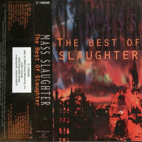 เทป Cassette Tape Slaughter – Mass Slaughter: The Best Of Slaughter