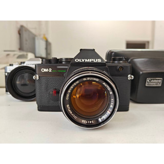 กล้องฟิล์ม เต็มระบบ Olympus OM-2 Spot/Program + zuiko 50mm f1.4