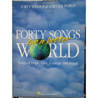 FORTY SONGS FOR A BETTER WORLD PVG (HAL)073999100969