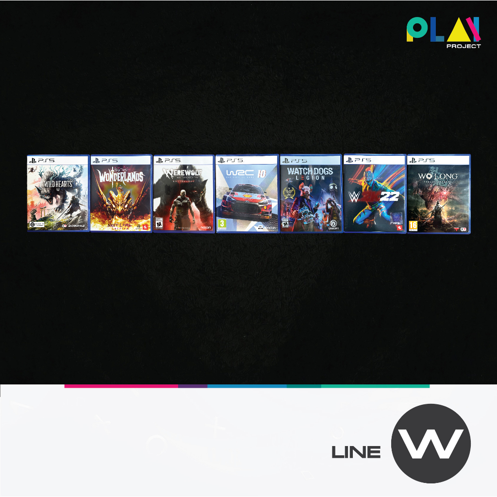 เกม PS5 Playstation5 [มือสอง] [มือ2] (รายชื่อตัวอักษร W ) [มือสอง] [มือ2] [เกม Playstation]