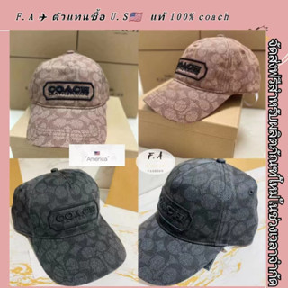 F.A ว่าแท้100% หมวกเบสบอล Unisex ของแท้ C โลโก้ Summer Visor หมวกปรับได้