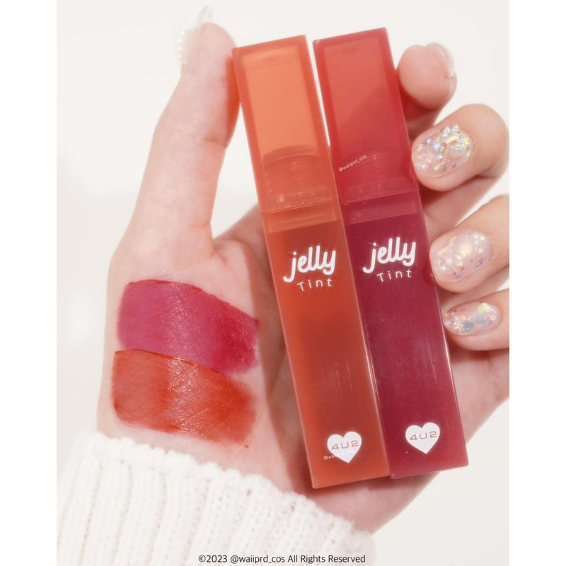 ลิปทินท์เนื้อเยลลี่ 4U2 JELLY TINT