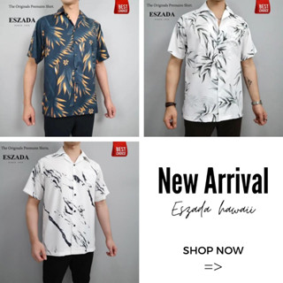 เสื้อฮาวายไหมญี่ปุ่น ESZADA Hawaii Premium Limited Edition A+