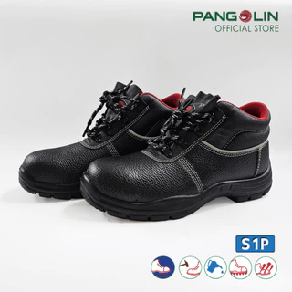 PANGOLIN (แพงโกลิน) รองเท้าเซฟตี้ รองเท้านิรภัย หุ้มข้อ รุ่น PG-VICTORY พื้น PU