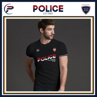 เสื้อยืด Police Brand ทรง Slim fit พอดีตัว ผู้ชาย/ผู้หญิงใส่ได้ (F599,B404,X133)