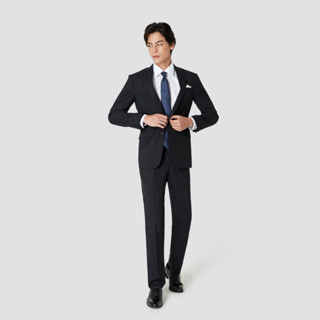 SUIT SELECT Pinstripe Suit (Navy-DS)