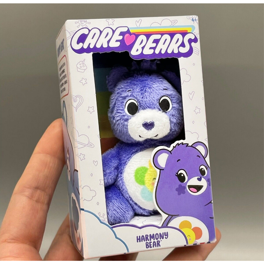 พร้อมส่ง Care Bears แท้ นำเข้าจาก USA ตุ๊กตาหมี แคร์แบร์ Harmony Bear ขนาด 3" นิ้ว ของแท้จาก USA