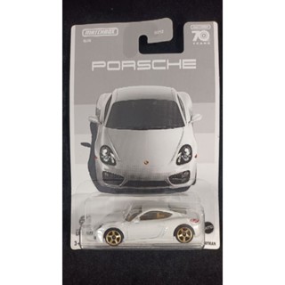 Matchbox Porsche Cayman แพ็คสวย รถสวย แพ็ค 70ปี แพ็คสวยน่าสะสมครับ