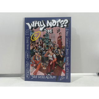 1 CD MUSIC ซีดีเพลงเกาหลี TO1 3rd Mini Album [WHY NOT??] Ground Ver.  (F6A10)