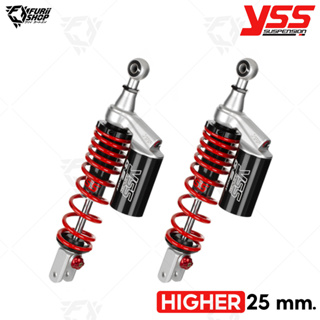 โช๊คหลังแต่ง YSS G-SPORT HIGHER 25 mm. (TG302-335TRJ-04-858) : for Honda PCX 150i 14-17