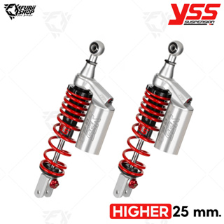 โช๊คหลังแต่ง YSS G-SPORT HIGHER 25 mm. (TG302-335TRJ-04-859) : for Honda PCX 150i 14-17