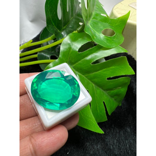 lab emerald 14x16mm 1 pieces weight 10.35 carats