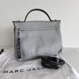 กระเป๋า Marc Jacobs The Protegé Mini Leather Tote สีเทา ของแท้