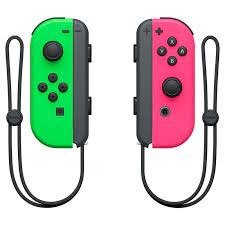 NINTENDO Joy controllers Pink/Neon Green