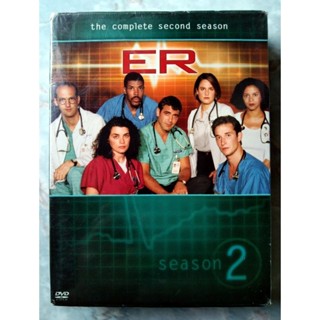 📀 DVD BOXSET ER : THE COMPETE SECOND SEASON ❌ไม่มีเสียงและคำบรรยายไทย