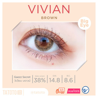 Vivain Brown   TATOTO Contact Lenses