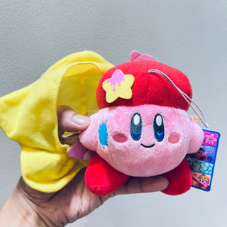 #ตุ๊กตา #พวงกุญแจ #เคอร์บี้ ใส่ชุดดาว #Kirby #ป้ายห้อย #งานลิขลิขสิทธิ์แท้จากญี่ปุ่น น่ารักมากๆ keychain ถอดชุดได้ หายาก