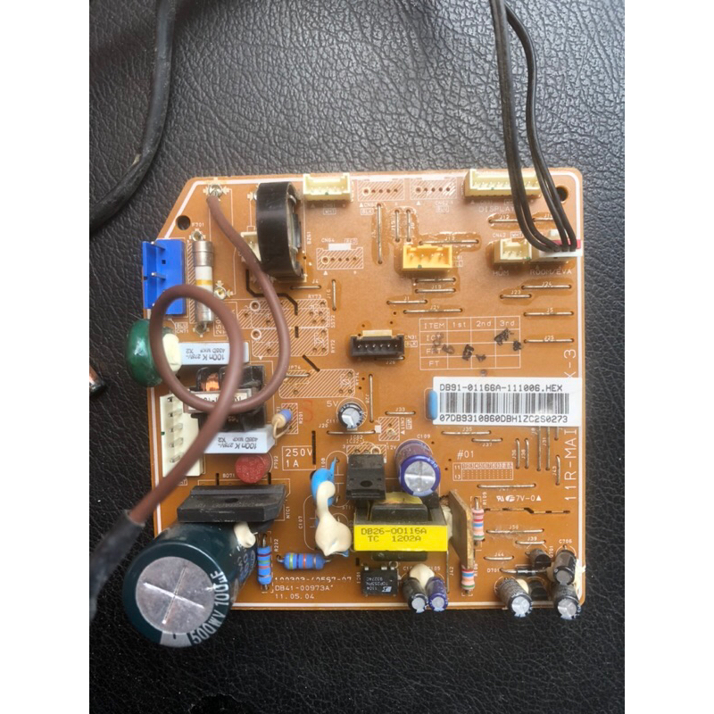 แผงวงจรแอร์ Samsung รุ่นAS24TULX(DB91-01166A)มืงสองใช้งานได้ลายรุ่น ไม่มีปัญหา100%