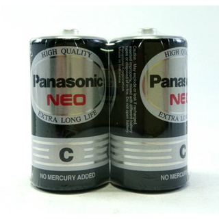 Panasonic นีโอ R14NT/2SL C แพ็ค 2 ก้อน สีดำ (12 Pack) 24ก้อน