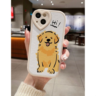 เคสไอโฟนครีมพื้นร่องโกลเด้น รีทริฟเวอร์ Golden Retriever i7-14promax (Case iphone) เคสมือถือ เคสสุนัข เคสครีม เคสหมา