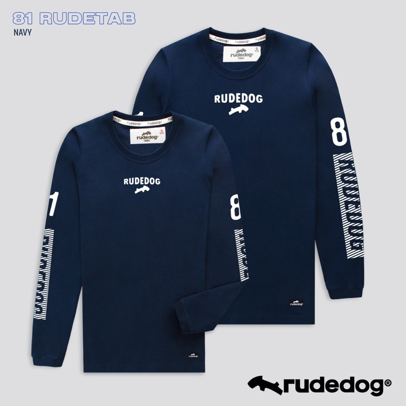 Rudedogของแท้ เสื้อยืดแขนยาวRudedog รุ่น 81Rudetab