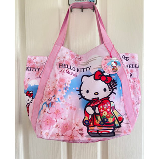 กระเป๋าผ้า Sanrio Hello Kitty Kimono x Mt.Fuji🇯🇵