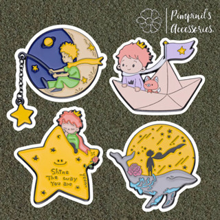 ʕ •ᴥ•ʔ ✿ พร้อมส่ง : เข็มกลัดเซ็ทเจ้าชายน้อย | The Little Prince - Le Petit Prince Enamel Brooch Pin Set.