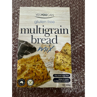 Multigrain Bread Mix Gluten Free ( YesYouCan Brand ) 400 G.  แป้งสำเร็จรูป สำหรับทำขนมปัง ( ตรา เยสยูแคน ) กลูเตน ฟรี มัลติเกรน เบรด มิกซ์ ( ปราศจากกลูเต็นและยีสต์ )