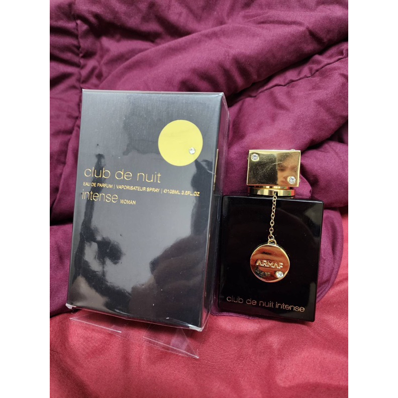 [ส่งต่อ][น้ำหอมมือสอง] น้ำหอม club de nuit intense armaf 105ml (dupe tomford noir de noir) ลองใช้ไป 