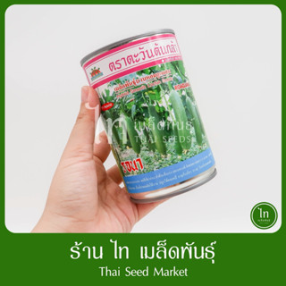 บวบหอม รจนา ผลสีเขียวอ่อน ติดดก เมล็ดพันธุ์ บวบหอม ลูกผสม ตรา ตะวันต้นกล้า บรรจุ 100 กรัม