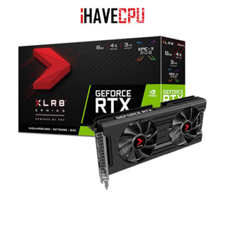 iHAVECPU VGA(การ์ดจอ) PNY GEFORCE RTX 3050 XLR8 GAMING REVEL EPIC-X RGB  - 8GB GDDR6