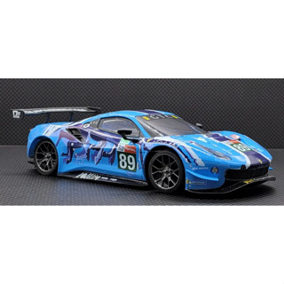 GL racing GL-488-GT3-005/BW89 Blue/White No.89