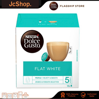 🚀ส่งไว🚀NESCAFÉ® Dolce Gusto® Flat White Coffee Capsules, 16 Servings