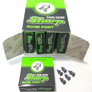 ลูกปืนอัดลมเบอร์1 หัวแหลมอินโดฯ​ SHARP​ SILVER POINT​ แพค10กล่องเล็ก​ ประมาณ​580นัด