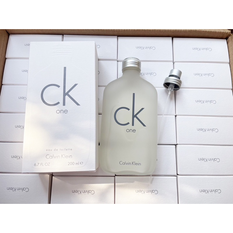 Calvin Klein CK One Eau De Toilette 200ml. น้ำหอมck1 ของแท้