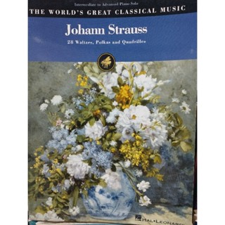 WORLD GREAT CLASSICAL MUSIC : JOHANN STRAUSS INTERMEDIATE TO ADVANCE (HAL)073999147353