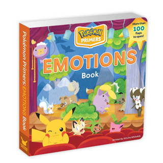 Pokémon Primers: Emotions Book (8) Board book – Lift the flap